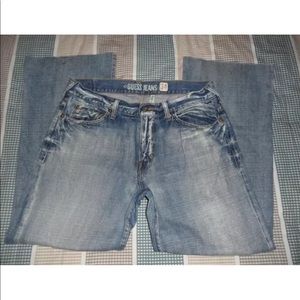 Mens Guess Jeans Cliff Boot Cut  34 x 28